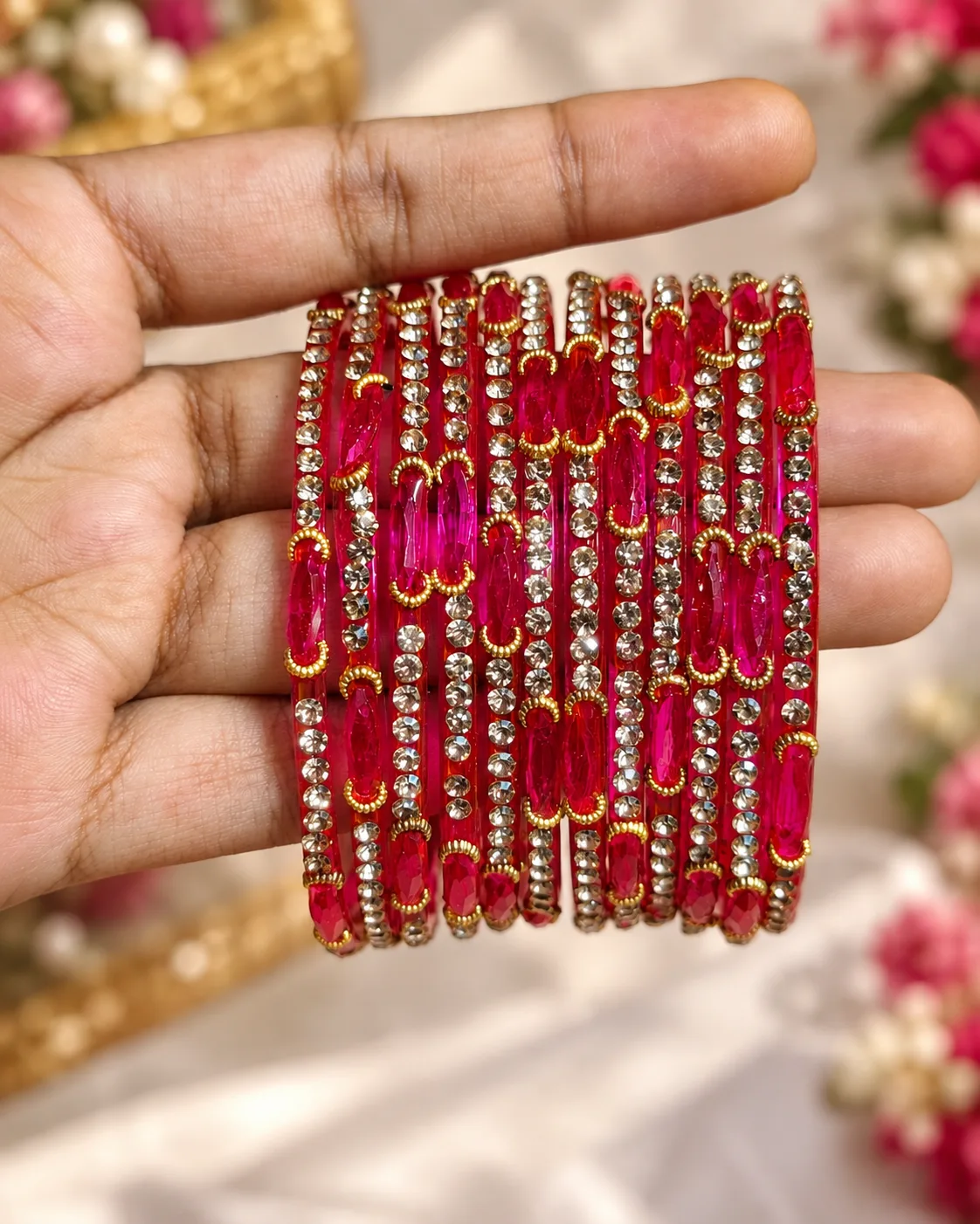 Kashmiri Dadi-Ma Rani Pink