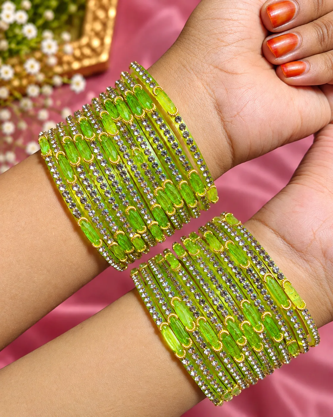 Kashmiri Dadi-Ma Pista Green