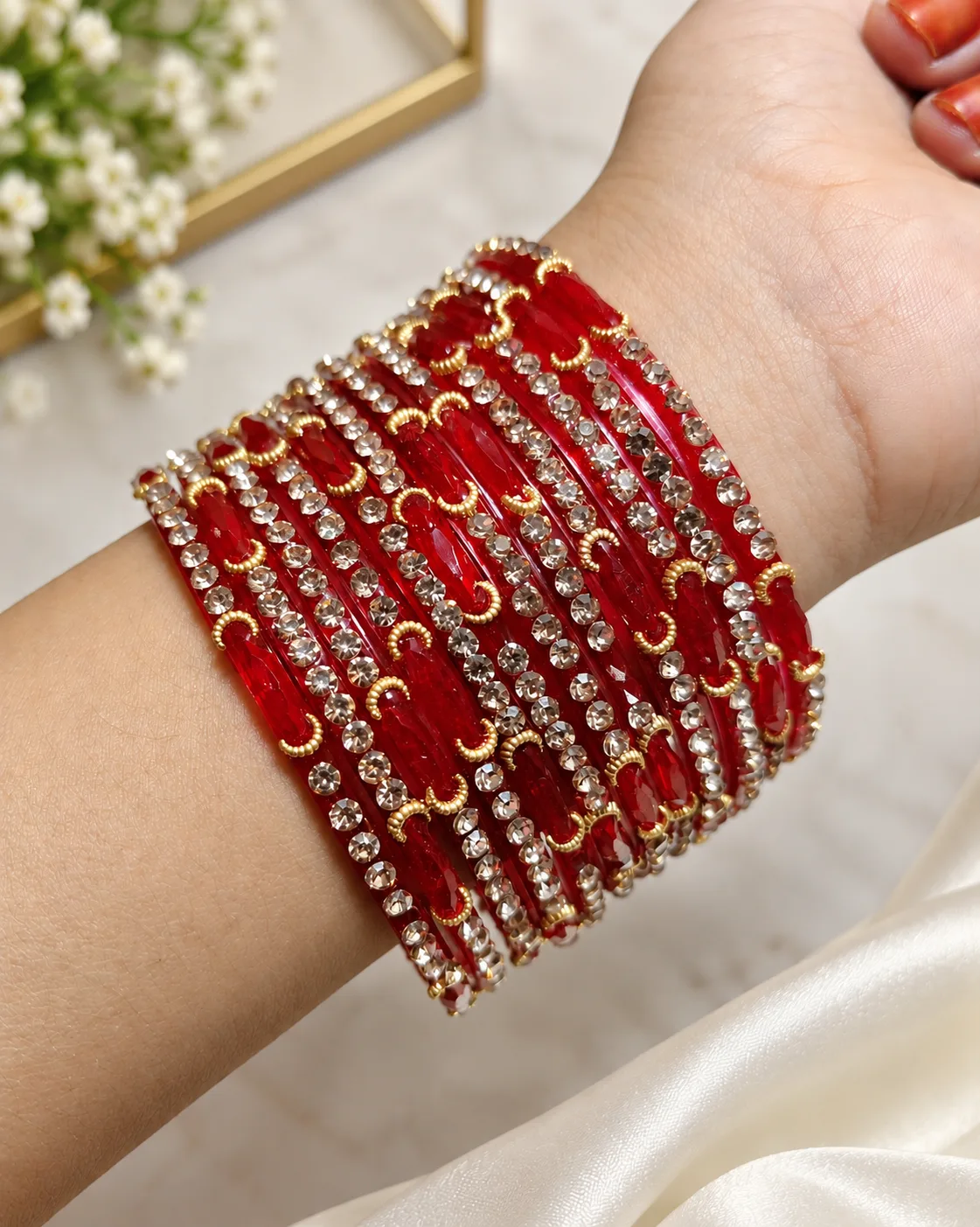 Kashmiri Dadi-Ma Red