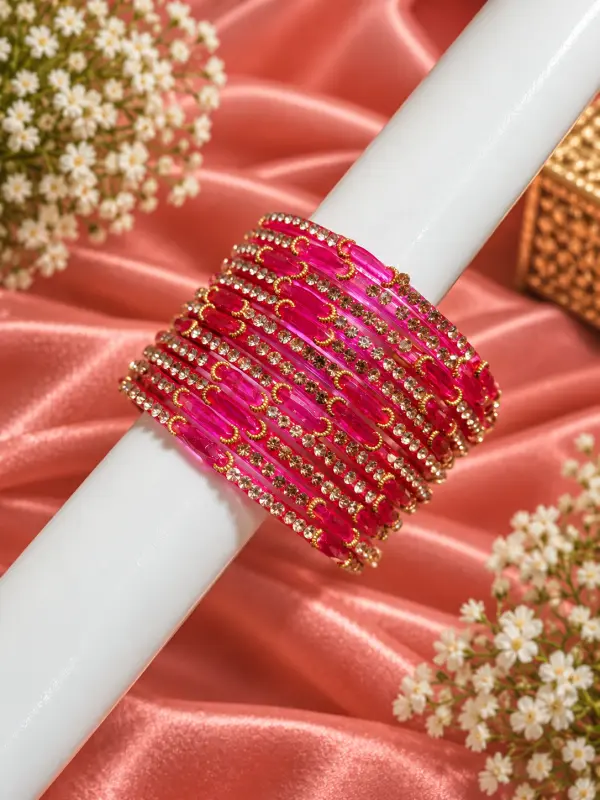 Kashmiri Dadi-Ma Rani Pink